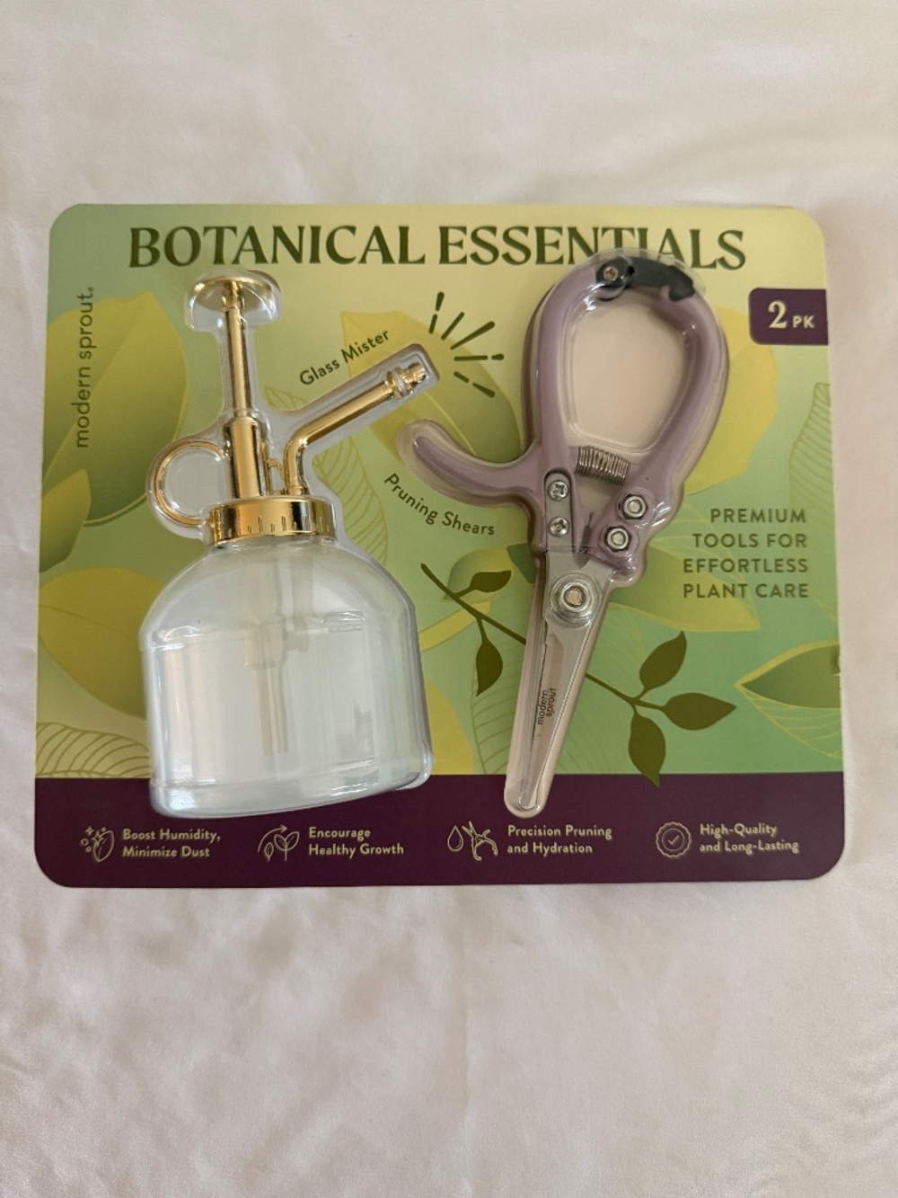 Modern Sprout Botanical Essentials 2-Piece Plant Care